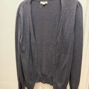 Zenana Outfitters Charcoal Cardigan Sweater